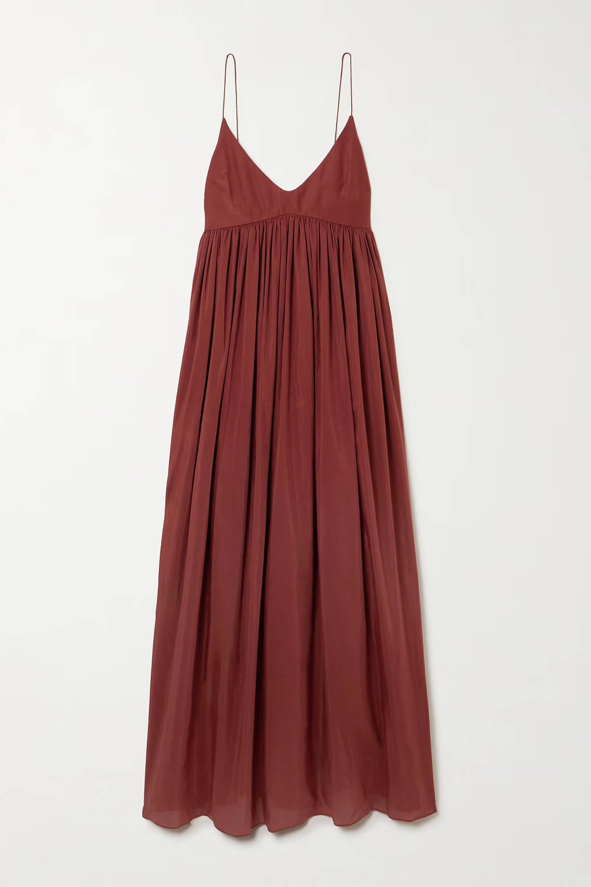 Fashion V-Neck Ruched Backless Pocket Maxi Dress