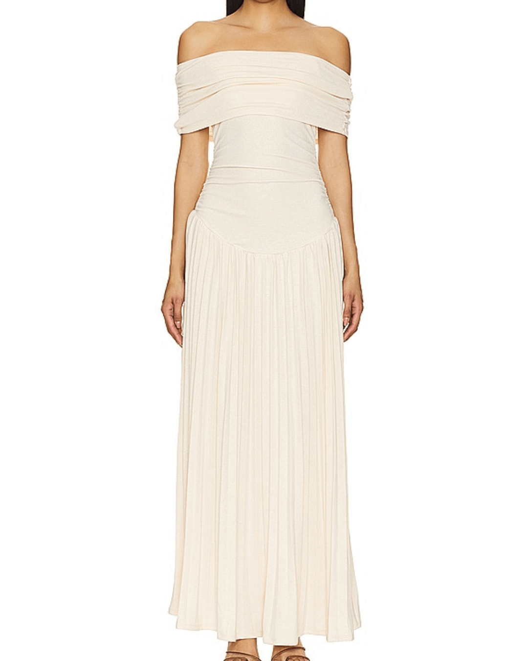 Off Shoulder Maxi Dress