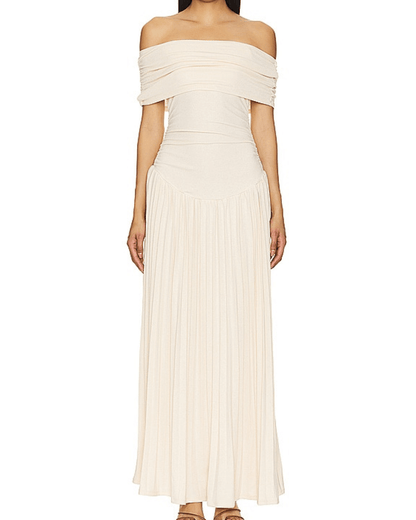 Off Shoulder Maxi Dress