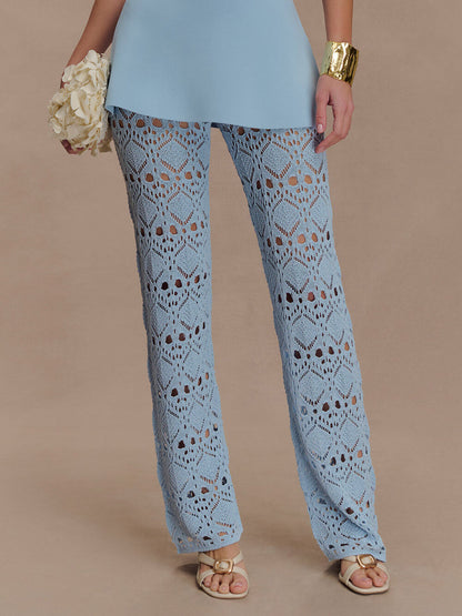 Elegant Bandage Knit Strapless Top