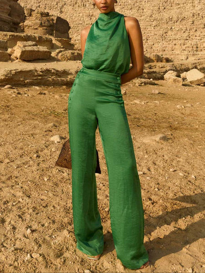 Fashionable Backless Top