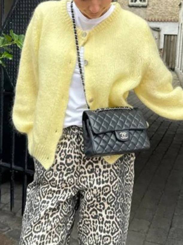 Candy Color Cardigan Knitwear