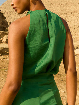 Fashionable Backless Top