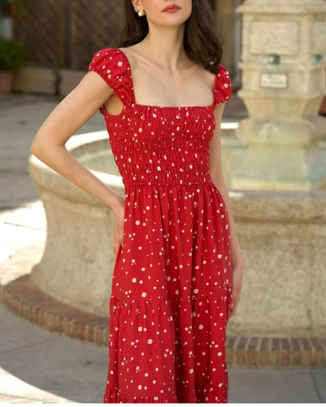 Lucette Smocked Dress