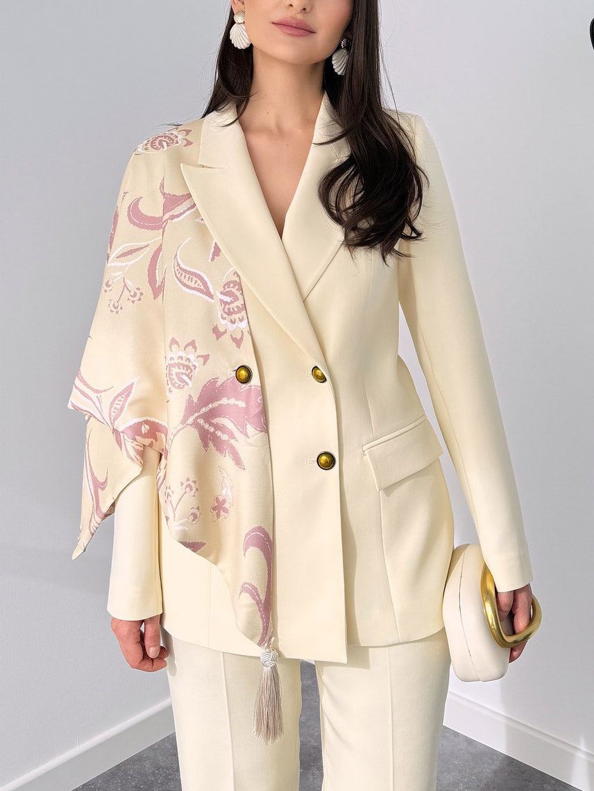 Elegant High-Waist Straight-Leg Trousers