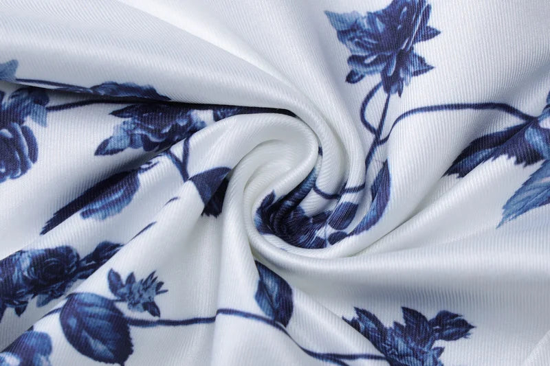 Chic Lace Floral Mini Dress