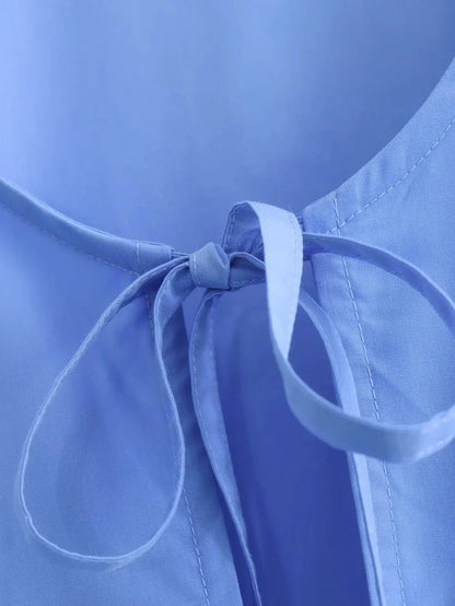 Fashion Bow Long Sleeve Shirt Top